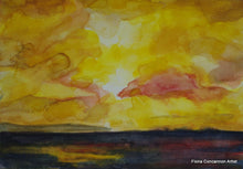 Golden Galway Bay Sunset